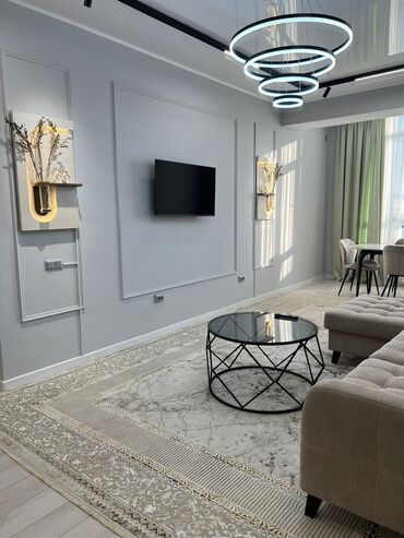 Посуточная аренда квартир: 2 комнаты, Душевая кабина, Постельное белье, Кондиционер — 3