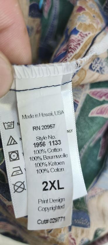Kişi geyimləri: Köynək, 2XL — 6