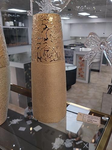 Вазы: Керамическая ваза GRD 18H7732S-12 - Размер: ?30 см - Материал — 1