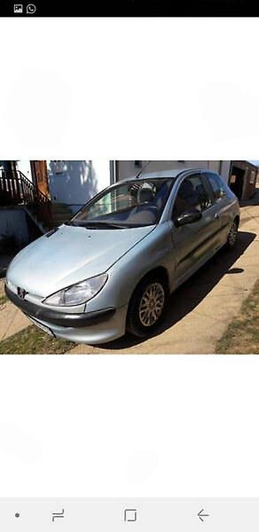 prevoz auto prikolicom: PEUGEOT 206 - KOMPLETAN AUTO U DELOVIMA | Peugeot 206 1.4 — 3
