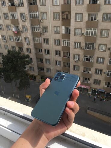 planşet iphone: IPhone 11 Pro, 64 GB, Yaşıl