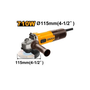 i̇ngco: Yeni Laqonda 720 W, 115 mm, Ödənişli çatdırılma, Kredit yoxdur