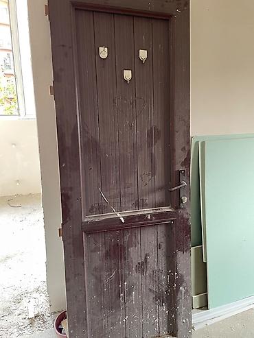 Plastik hamam qapısı - Material: plastik, şaquli relyefli lamel