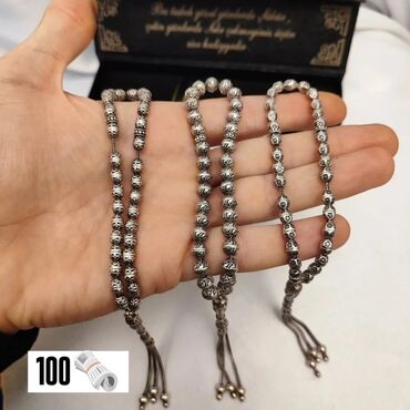 Təsbehlər: Məhsul: Gümüşü aksesuarlar və təsbeh kolleksiyası - Gümüş təsbeh — 15