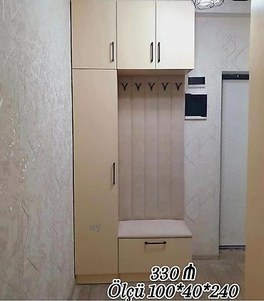 stulla: Dəhliz üçün funksional qarderob-komplekt. Xüsusiyyətlər: - Üst və yan — 1
