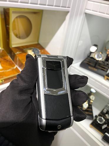 butun telefonlar: Vertu Ayxta Ceramika Silver Telefon ideal veziyyetdedi temirde — 10