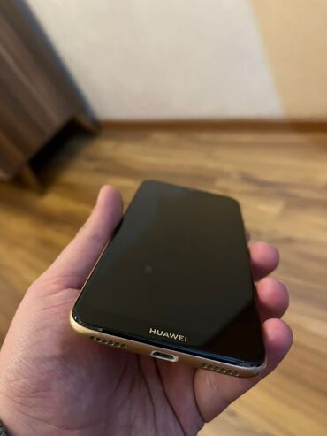 телефон флай с отпечатком пальца: Huawei Y6, 2 GB, цвет - Оранжевый, Отпечаток пальца, Две SIM карты, Face ID