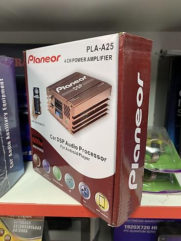 player: Автомобильный 4-канальный усилитель с DSP Planeor PLA-A25. Модель — 2