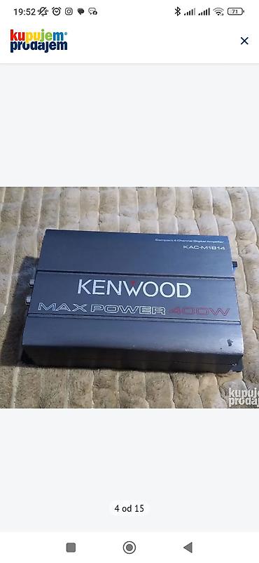 skuteri novi sad: Set auto audio opreme – pojačala i kondenzatori: 1) Mac Audio MPX — 6