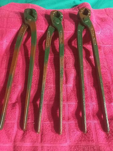 brzi kljucevi set: Klešta za armirače – 3 komada,duzina 30 cm - Tip: Armiračka klešta — 1