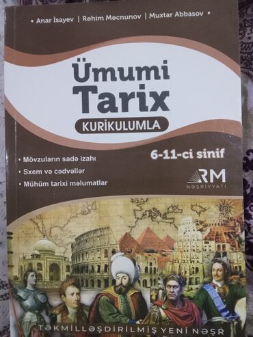 anar isayev ümumi tarix 2023: Umumi tarix anar isayev az islenib