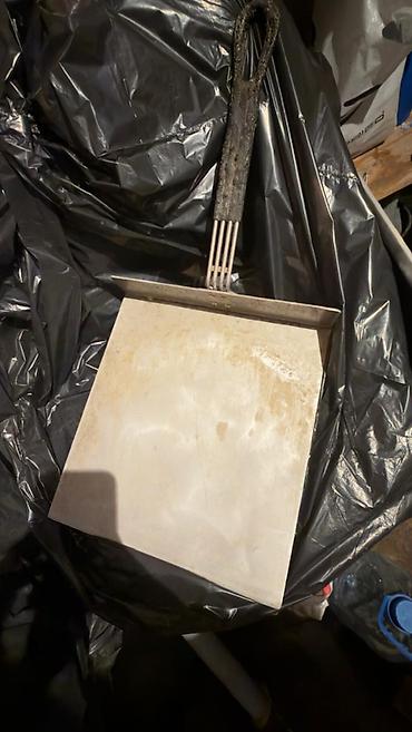 corek peci: Pizza lapatkası – möhkəm və keyfiyyətli. - Material: paslanmayan — 1