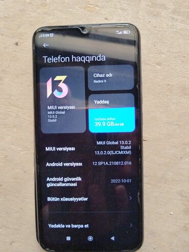 redmi ucuz telefonlar: Xiaomi Redmi 9, 64 ГБ, 
 Отпечаток пальца, Две SIM карты