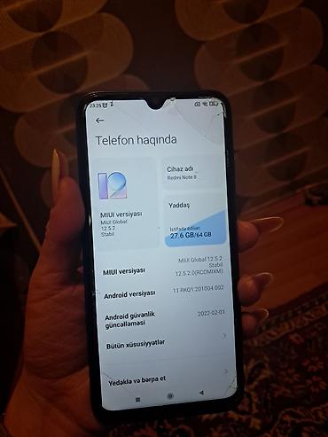 ipad pro m5: Xiaomi 11T, 64 GB, rəng - Mavi, 
 Barmaq izi — 3