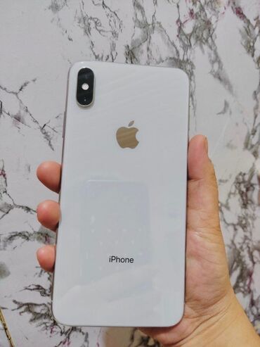 Apple iPhone: IPhone Xs Max, Б/у, 256 ГБ, Наушники, Зарядное устройство, Чехол, 90 %