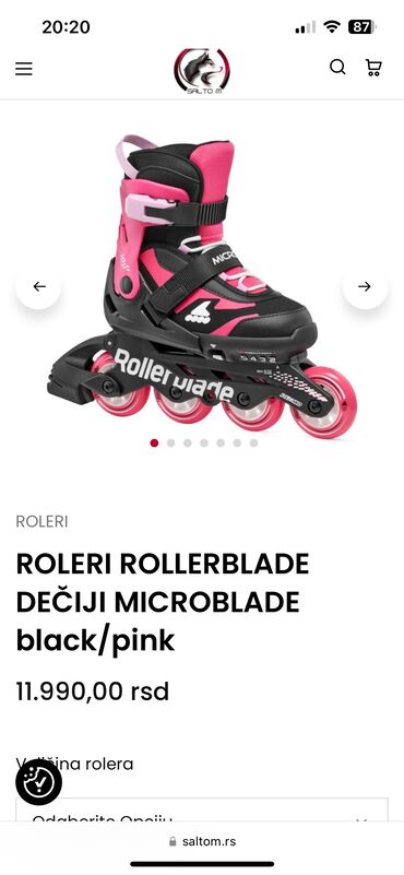 Roleri i rolšue: Roleri obuceni svega 5 puta, pogresili smo velicinu kao novi — 7