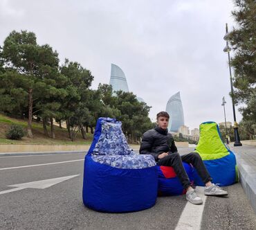 Pufiklər: Yeni, Pufik-kreslo, Parça, Kredit yoxdur, Çatdırılma yoxdur — 18