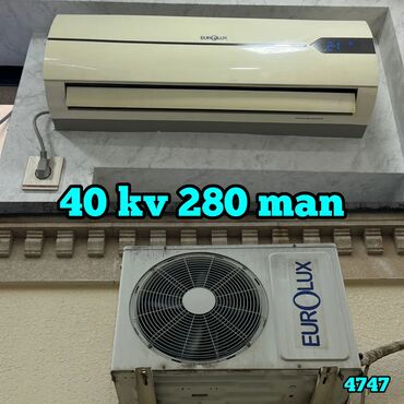 pencere tipli kondisionerler: Kondisioner Eurolux, İşlənmiş, 40-45 kv. m, Split sistem, Kredit yoxdur