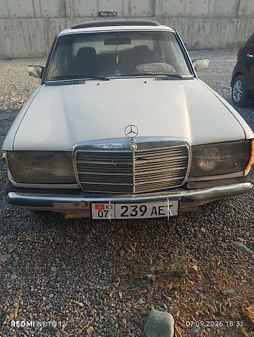 passat variant: Mercedes-Benz W123: 1982 г., 3 л, Седан — 1
