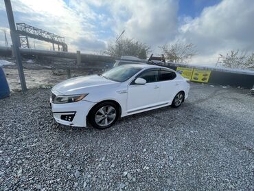 авто с последующим выкупом бишкек саната: Kia Optima: 2014 г., Гибрид, Седан