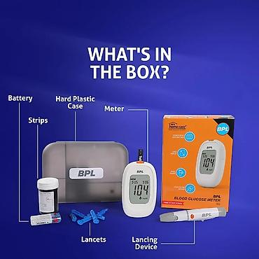 Глюкометры: Глюкометр BPL S82 (BPL Home Care) — компактный прибор для — 1