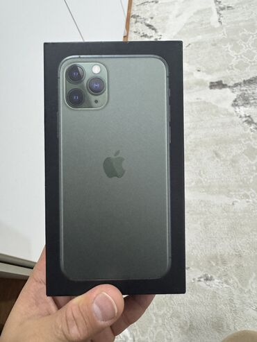 iphone 13 pro цена бишкек: IPhone 11 Pro, Арзандатуу 10%, Колдонулган, 256 ГБ, Matte Midnight Green, Заряддоочу түзүлүш, Кабель, Куту, 74 %