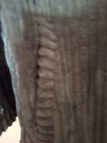 bata torbe: Ženska jakna/kaput od mekog rebrastog pliša - Materijal: pliš sa — 3