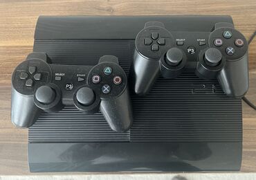 PS3 (Sony PlayStation 3): Ps3 oyun konsolu 2pult var 13 oyun var vacib oyunlar-pes2018 gta5