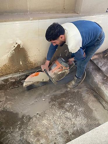 Beton işləri: Beton və dəmir-beton kəsimi xidməti - Divar, döşəmə və tavanlarda — 4