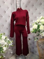 Kompleti: ❤️❤️ trodelni trikotazni kompleti pantalone+dzemper+šal 3600❤️❤️ — 8