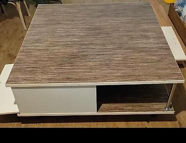 künc divan kredit: Kvadrat masa, Açılan, Təkərsiz, Teksturalı laminat, Zəmanətsiz, Ünvandan götürmə — 3
