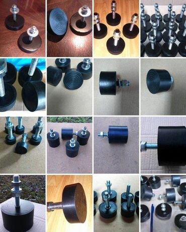 Ostalo: Podmetači i gumene stope sa metalom U ponudi su gumeni komadi sa — 11