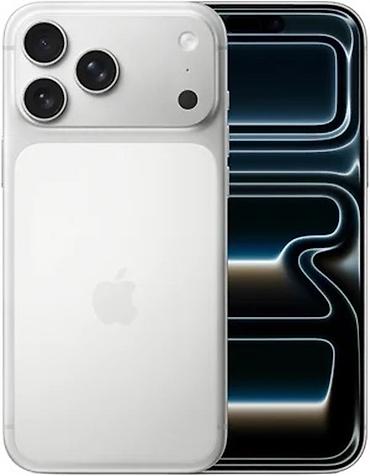 IPhone 17 Pro Max, Б/у, 1 ТБ, Серебристый, Зарядное устройство, Защитное стекло, Чехол, 100 % at lalafo.kg IPhone 17 Pro Max, Б/у, 1 ТБ, Серебристый, Зарядное устройство, Защитное стекло, Чехол, 100 %