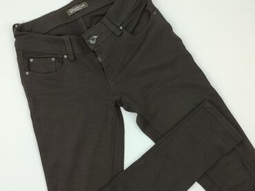 srebrne legginsy: Jeansy damskie, Goodies, rozmiar M