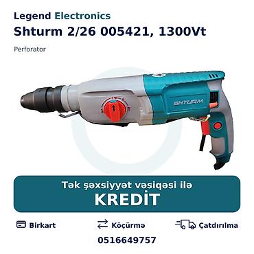 acar desti: Elan başlığı: Perforator Shturm 2/26 005421, 1300Vt Perforator Shturm — 1