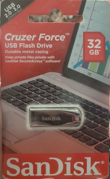 Səsgücləndiricilər, qulaqlıqlar və mikrofonlar: 32 gb yadasa malik flaşh kart açilmayib 60 manata alinib isdifade