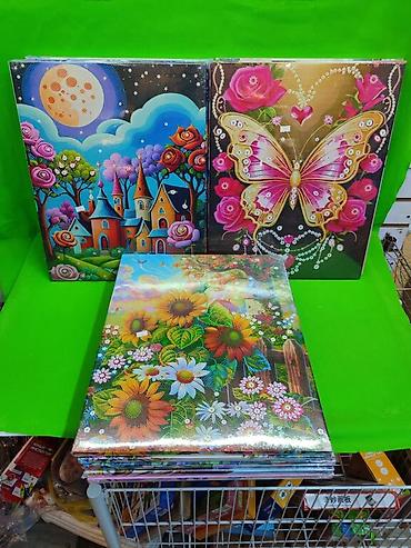 Игрушки: Алмазная мозаика с частичным заполнением в ассортименте🔥 Комплектация at lalafo.kg — 1 Игрушки: Алмазная мозаика с частичным заполнением в ассортименте🔥 Комплектация — 1