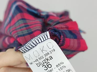 bluzka w czerwoną kratę: Bluzka damska, rozmiar S — 5