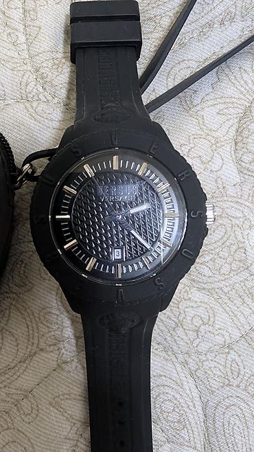 versace boyunbagi: İşlənmiş, Qol saatı, Versace, rəng - Qara — 2