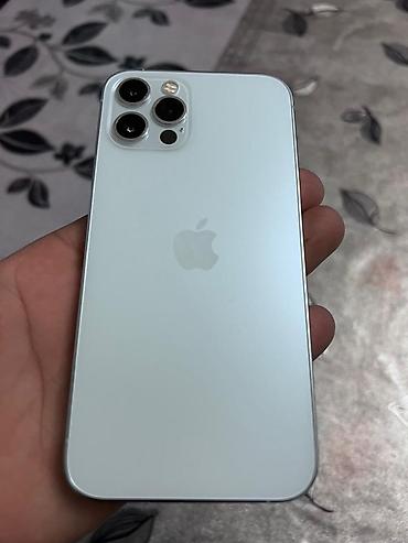 Apple iPhone: IPhone 12 Pro, Б/у, 256 ГБ, Белый, Чехол, 79 % — 1