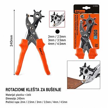 KMT Sa lakim pritiskom tip bušač rupa 9363659-A Rotacione klešta za