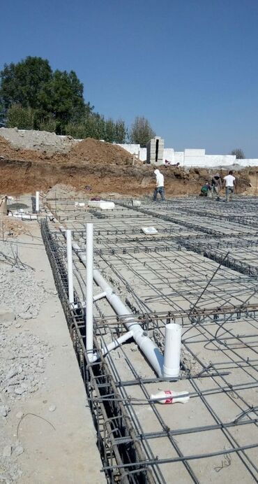 Beton işləri: Xidmət: Ev və obyektlər üçün bünövrə qazıntısı, armaturlaşdırma və — 8