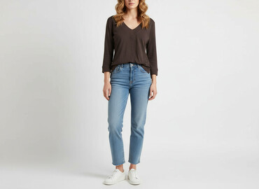bluzki w serek plus size: Жіноча блуза, розмір S