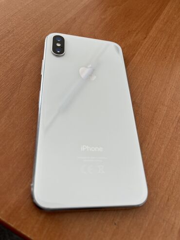 айфон телфон: IPhone X, Б/у, 256 ГБ, Белый, 100 %