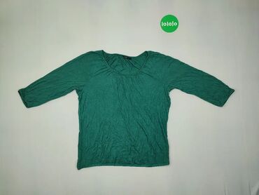 Bluza, 2XL (EU 44), wzór - Jednolity kolor, kolor - Zielony
