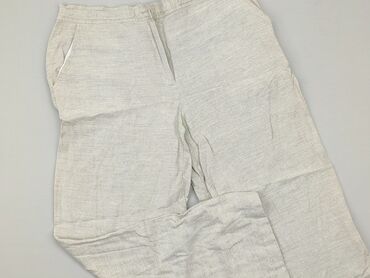 bluzki z łączonych materiałów: Material trousers, L (EU 40), condition - Good
