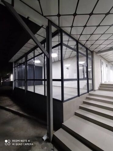 Алюминиевые окна на заказ: Перегородки стеклянные Алюминиевые перегородки Алюминиевые окна — 11