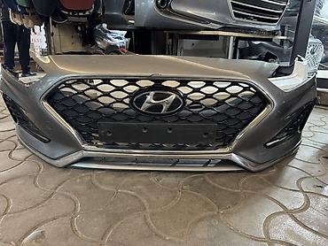 sultan power: Передний бампер newrise с решеткой радиатора для Hyundai (эмблема — 1