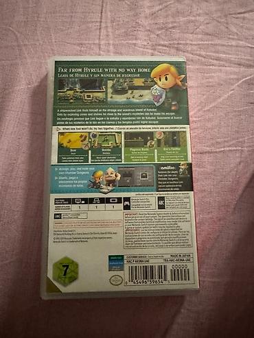 Видеоигры и приставки: Nintendo Switch oyunu: The Legend of Zelda: Link’s Awakening (fiziki — 2