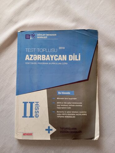 dim azerbaycan dili qayda kitabi: Test toplu 2-ci hissə 2019 içində yazı yoxdur